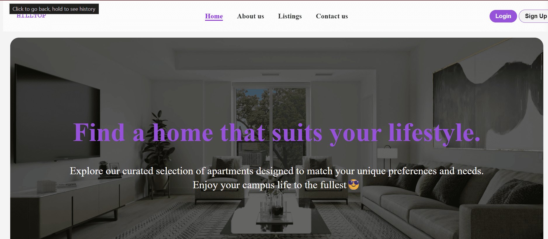 Air BnB Website